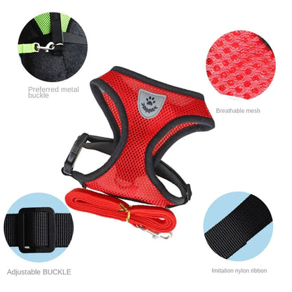 Comfort Pet Harness Vest – Reflective Fit