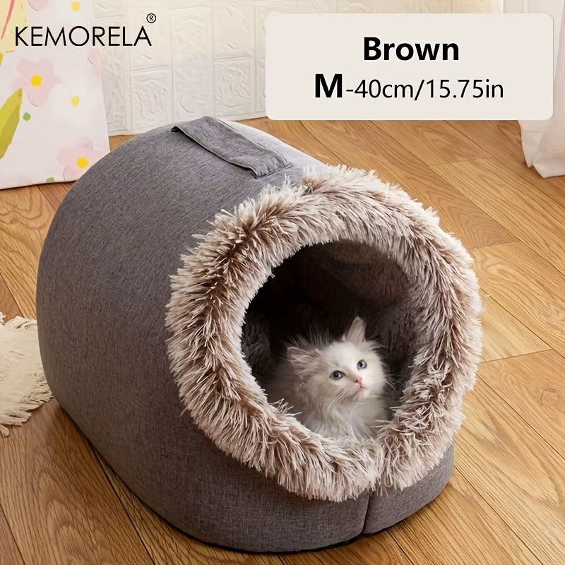 Comfy Portable Cat Bed – Soft & Warm