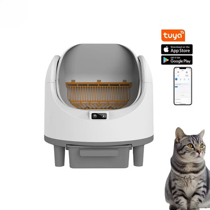Smart Cat Litter Box – App Control & Clean