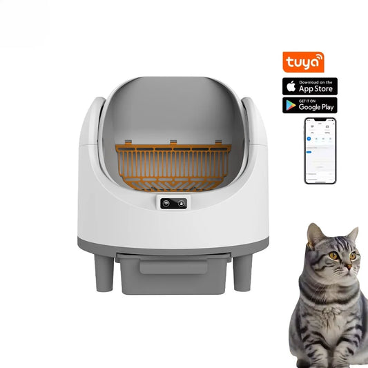 Smart Cat Litter Box – App Control & Clean