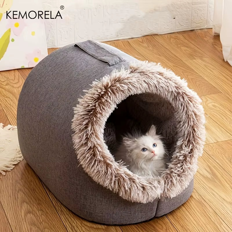 Comfy Portable Cat Bed – Soft & Warm