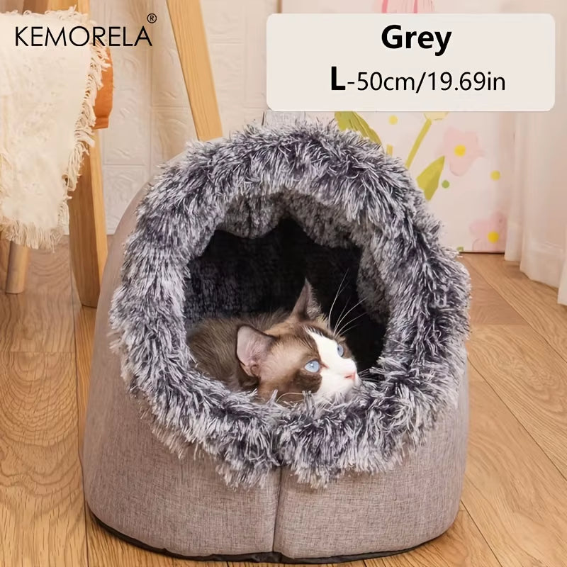Comfy Portable Cat Bed – Soft & Warm