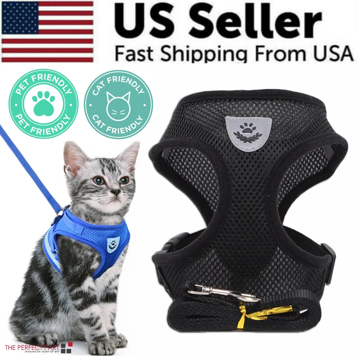 Comfort Pet Harness Vest – Reflective Fit
