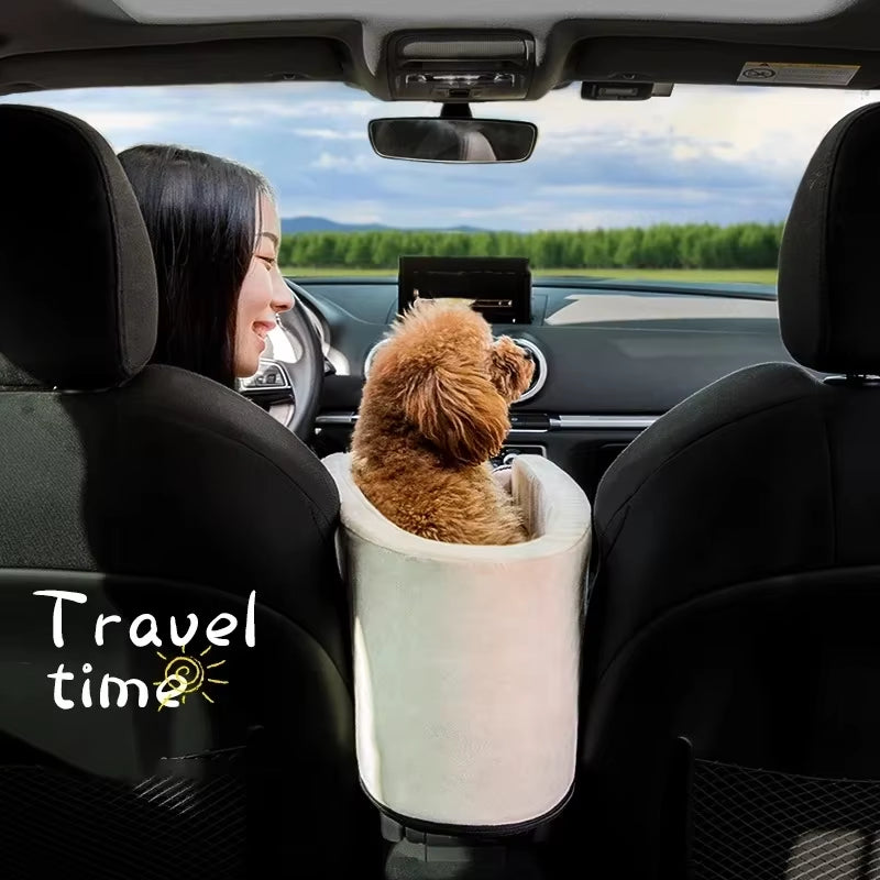 Portable Pet Car Seat – Safe Travel Carrier