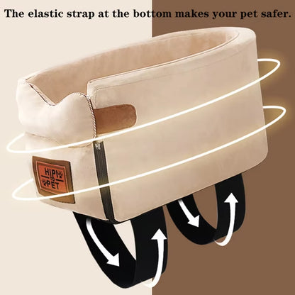 Portable Pet Car Seat – Safe Travel Carrier