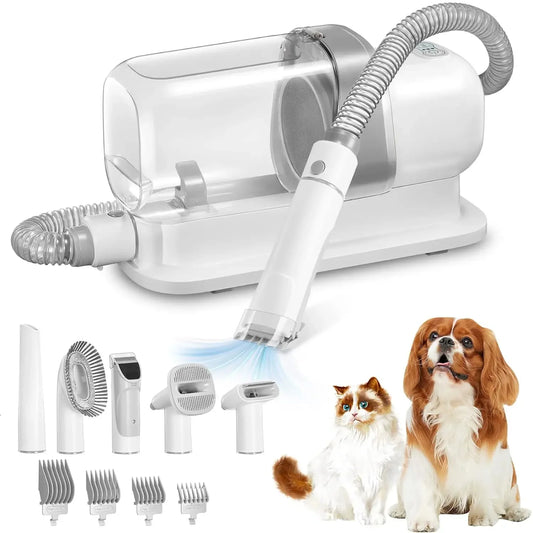 All-in-1 Pet Grooming Vacuum – No Mess