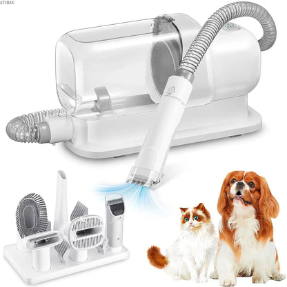 All-in-1 Pet Grooming Vacuum – No Mess