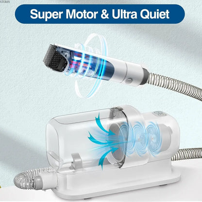 All-in-1 Pet Grooming Vacuum – No Mess