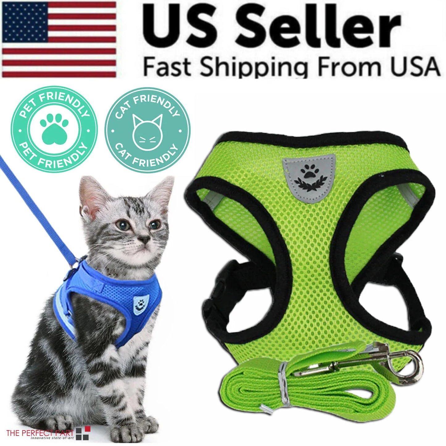 Comfort Pet Harness Vest – Reflective Fit