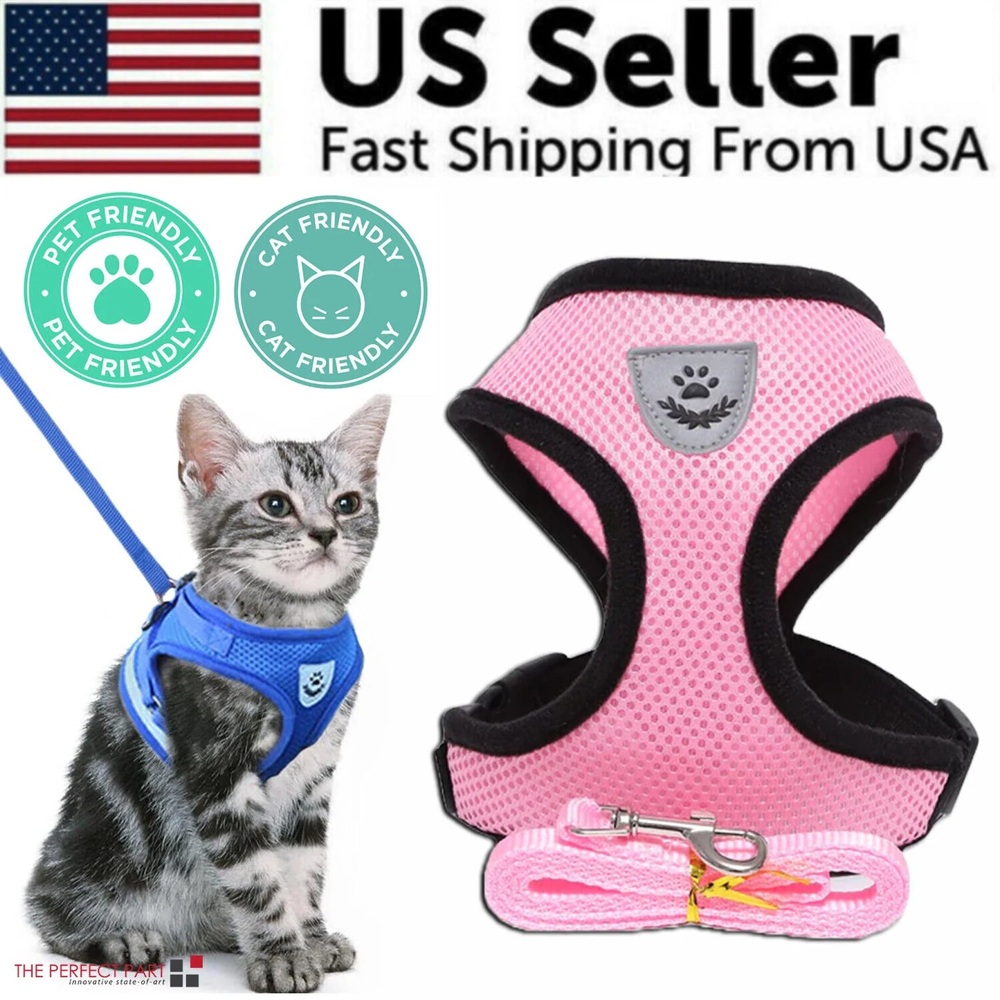 Comfort Pet Harness Vest – Reflective Fit